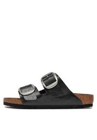 Birkenstock Klapki Arizona 1027413 Czarny. Kolor: czarny. Materiał: skóra #3