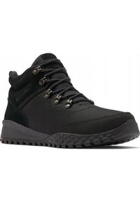 columbia - Buty do chodzenia męskie Columbia Fairbanks Mid Waterproof. Zapięcie: sznurówki. Kolor: czarny. Materiał: materiał, syntetyk. Szerokość cholewki: normalna. Sport: turystyka piesza