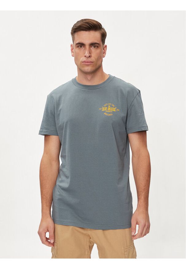 DC Shoes T-Shirt Chain Gang Tss ADYZT05348 Szary Regular Fit. Kolor: szary. Materiał: bawełna