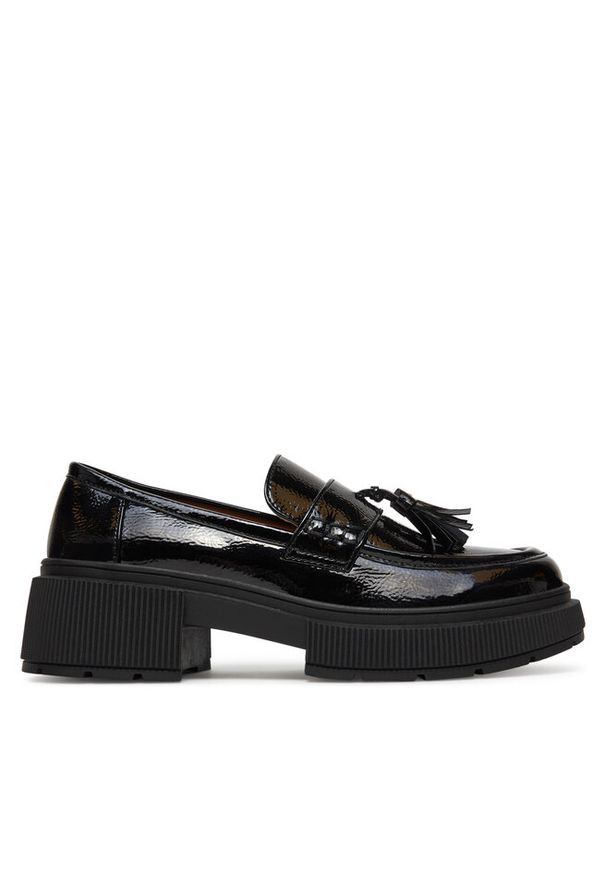 Loafersy DeeZee. Kolor: czarny