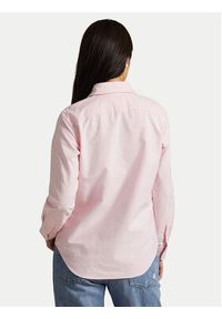 Polo Ralph Lauren Koszula 211891377002 Różowy Regular Fit. Typ kołnierza: polo. Kolor: różowy. Materiał: bawełna #4