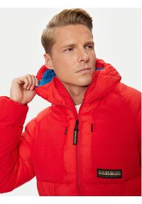 Napapijri Kurtka zimowa Moesa NP0A4I1R Czerwony Regular Fit. Kolor: czerwony. Materiał: syntetyk. Sezon: zima #4