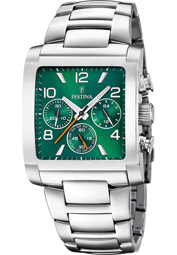 Zegarek Festina Zegarek męski Festina F20652-2 srebrny. Kolor: srebrny