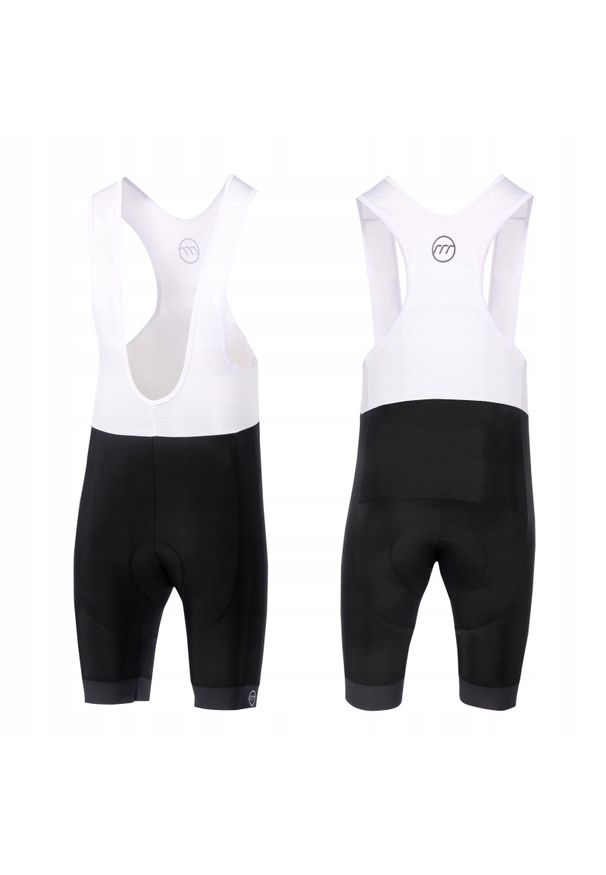MADANI - Spodenki rowerowe unisex madani Black Panther. Kolor: czarny, wielokolorowy, biały. Sport: kolarstwo