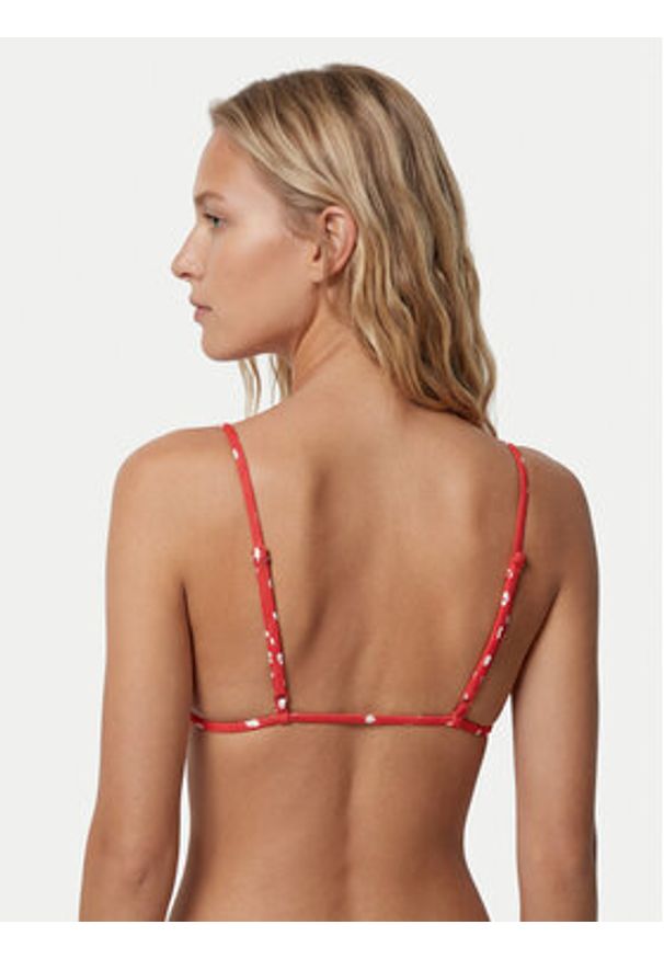Roxy Góra od bikini Pt Beach Classics ERJX305421 Czerwony. Kolor: czerwony. Materiał: syntetyk