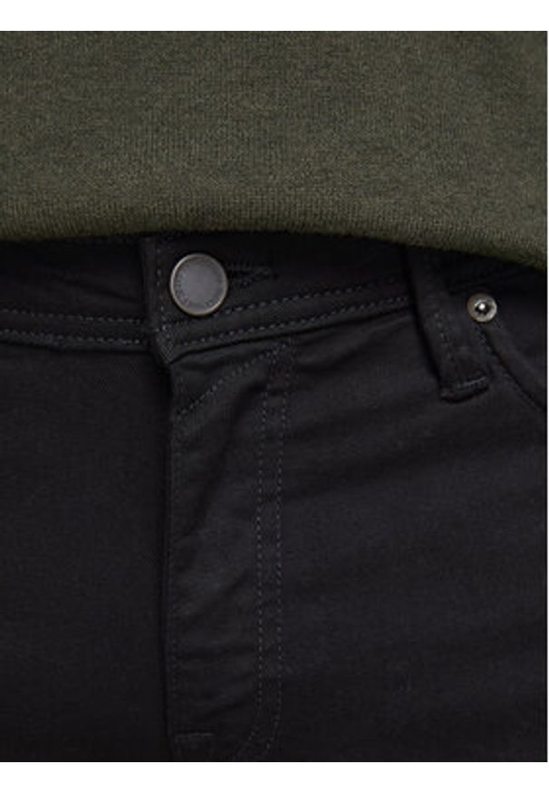 Jack & Jones - Jack&Jones Jeansy Glenn Felix 12113450 Czarny Slim Fit. Kolor: czarny