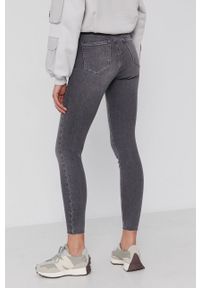 Calvin Klein Jeans Jeansy damskie high waist. Stan: podwyższony. Kolor: szary #3