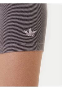 Adidas - adidas Kolarki Essentials Rib JW3592 Szary Slim Fit. Kolor: szary. Materiał: bawełna #3