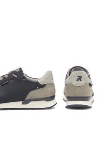 Rieker Revolution Lifestyle Sneakersy U0307-14 Granatowy. Kolor: niebieski. Materiał: zamsz, skóra #6