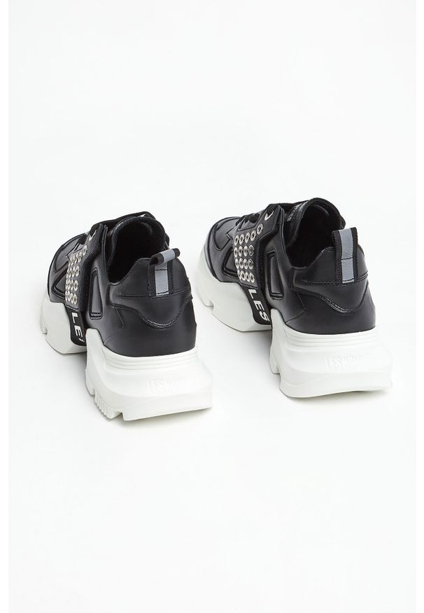 Les Hommes - Sneakersy męskie skórzane LES HOMMES. Materiał: skóra