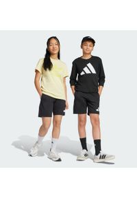 Krótkie Spodnie Adidas Sport J Bl Kn Sh 210 Dzieci. Okazja: na uczelnię, na co dzień. Kolor: czarny, biały, wielokolorowy. Długość: krótkie. Styl: sportowy. Sport: joga i pilates