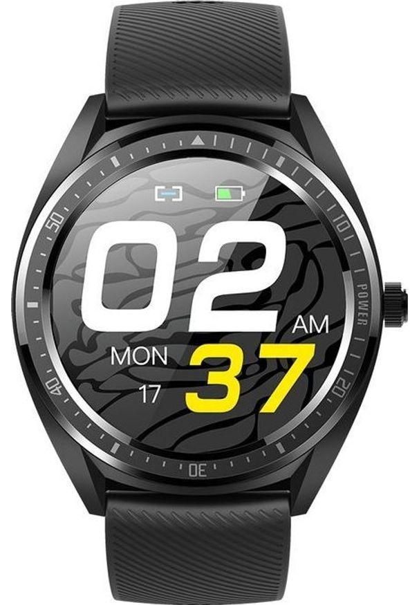 Smartwatch G.Rossi ZG314B Czarny (14983-uniw). Rodzaj zegarka: smartwatch. Kolor: czarny