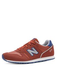 New Balance Sneakersy YC373VF2 Brązowy. Kolor: brązowy. Materiał: materiał. Model: New Balance 373 #7