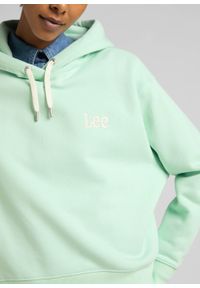 Lee - LEE ESSENTIAL HOODIE DAMSKA BLUZA LOGO SEAGLASS L53PLJ40 #4