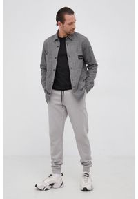 Calvin Klein - Spodnie. Kolor: szary. Materiał: dzianina #3