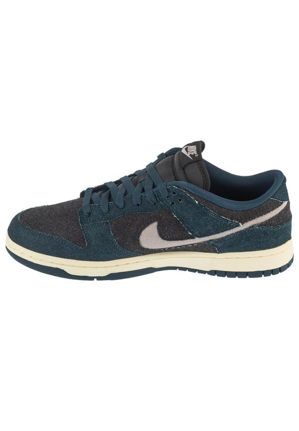 Nike - Buty sportowe Sneakersy unisex, W Dunk Low. Kolor: szary. Sport: turystyka piesza