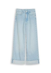 bonprix - Jeansy marki Tom Tailor wide leg, średni stan. Kolor: niebieski #1
