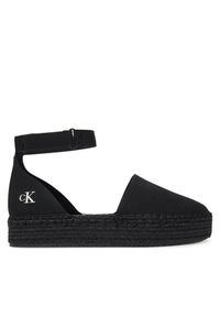 Espadryle Calvin Klein Jeans. Kolor: czarny