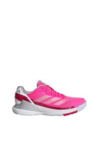 Adidas - Buty Crazyquick Lightstrike Padel. Zapięcie: zamek. Kolor: czerwony, szary, różowy, wielokolorowy. Sport: tenis