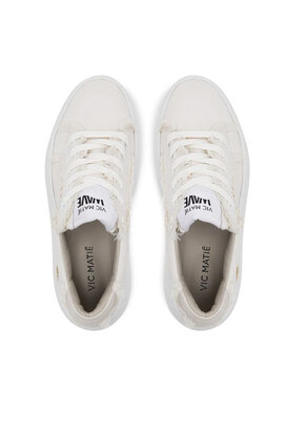 Vic Matié Sneakersy 1G3052D W62BQDBM22 Beżowy. Kolor: beżowy. Materiał: materiał