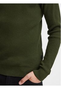 Casual Friday Sweter 20504787 Zielony Slim Fit. Okazja: na co dzień. Kolor: zielony. Materiał: bawełna. Styl: casual #5
