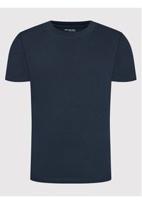 Selected Homme T-Shirt Colman 16077385 Granatowy Relaxed Fit. Kolor: niebieski. Materiał: bawełna