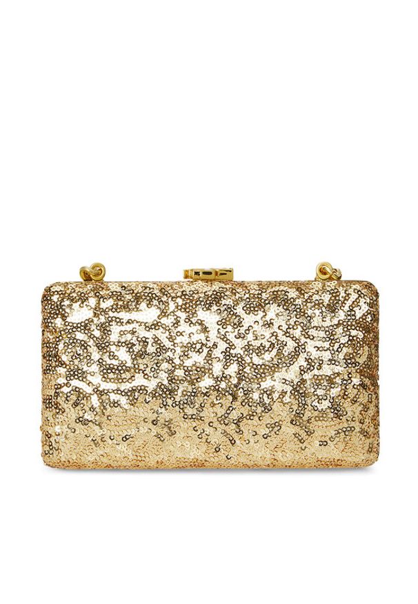 Lauren Ralph Lauren - LAUREN RALPH LAUREN Torebka Sequined Small Franki 431980356002 Złoty. Kolor: złoty