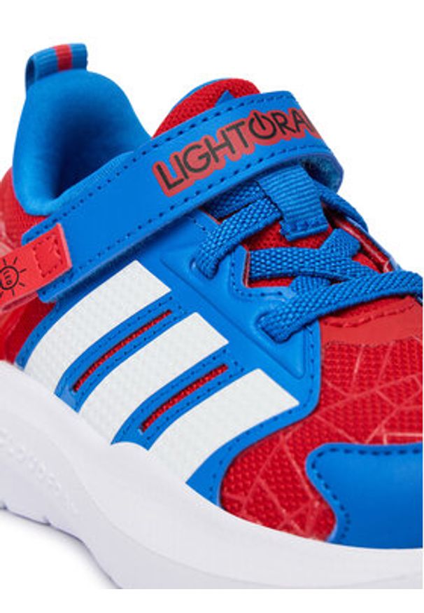 Adidas - adidas Sneakersy Marvel Lightorama Spider-Man HQ9191 Niebieski. Kolor: niebieski. Materiał: materiał. Wzór: motyw z bajki