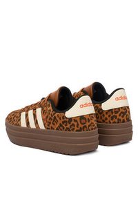 Adidas - adidas Sneakersy Vl Court Bold KK4671 Brązowy. Kolor: brązowy. Materiał: skóra, zamsz #5