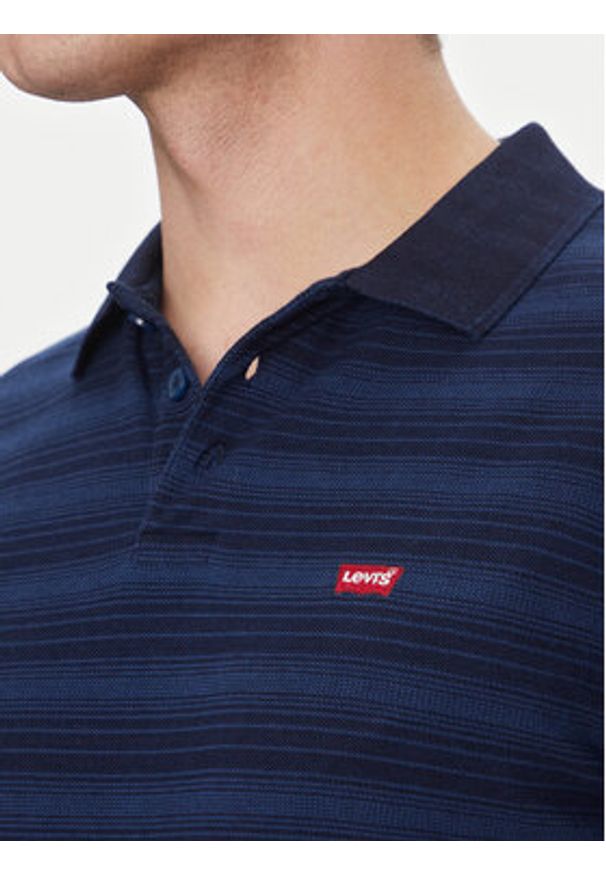 Levi's® Polo 35883-0276 Granatowy Standard Fit. Typ kołnierza: polo. Kolor: niebieski. Materiał: bawełna