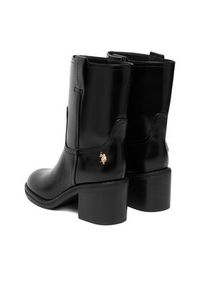 U.S. Polo Assn. Botki EO-KATIA001W/EY1 Czarny. Kolor: czarny. Materiał: materiał #2