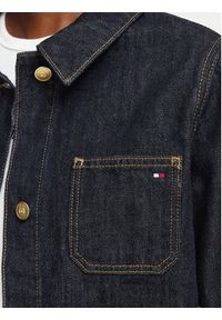 TOMMY HILFIGER - Tommy Hilfiger Kurtka jeansowa Lady WW0WW50002 Granatowy Regular Fit. Kolor: niebieski. Materiał: bawełna #2