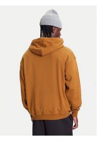 Adidas - adidas Bluza Wabash JW0167 Brązowy Loose Fit. Kolor: brązowy. Materiał: bawełna #2