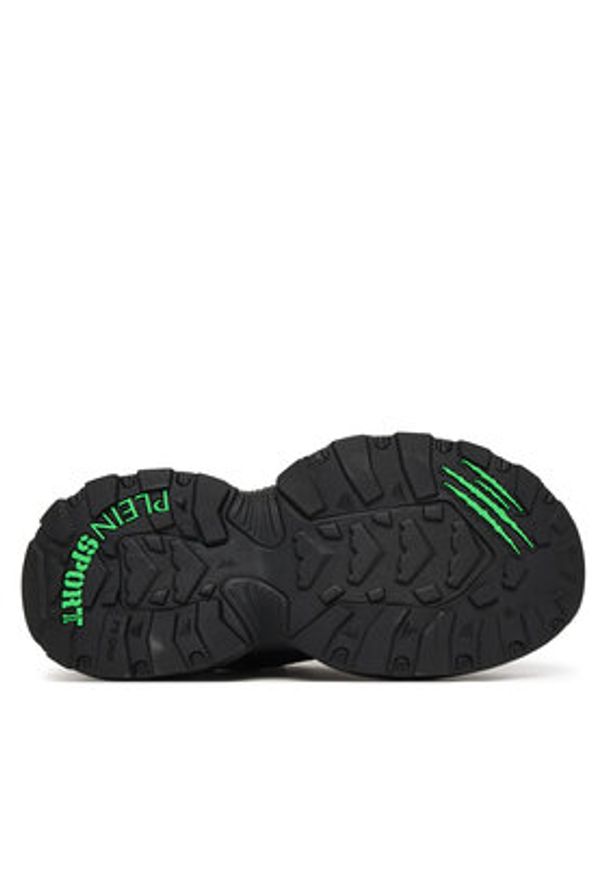 Plein Sport Sneakersy SAFS USC0931 STE003N Czarny. Kolor: czarny. Materiał: materiał