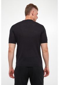 Emporio Armani - T-shirt męski z wełną EMPORIO ARMANI. Materiał: wełna #5