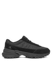 Calvin Klein Jeans Sneakersy Hike Runner Casual Ny-Su YM0YM01292 Czarny. Okazja: na co dzień. Kolor: czarny. Materiał: skóra #1
