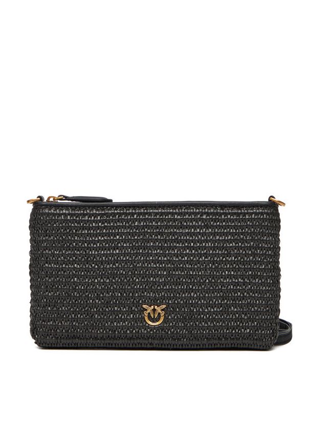 Pinko - PINKO Torebka Flat Horizontal Mini PE 25 PCPL 104277 A2CF Czarny. Kolor: czarny