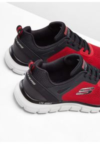 bonprix - Sneakersy Skechers z pianką memory. Kolor: czerwony #2