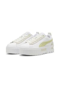 Puma Buty Mayze Mix 38746814. Kolor: biały. Materiał: skóra, materiał. Szerokość cholewki: normalna. Sport: turystyka piesza
