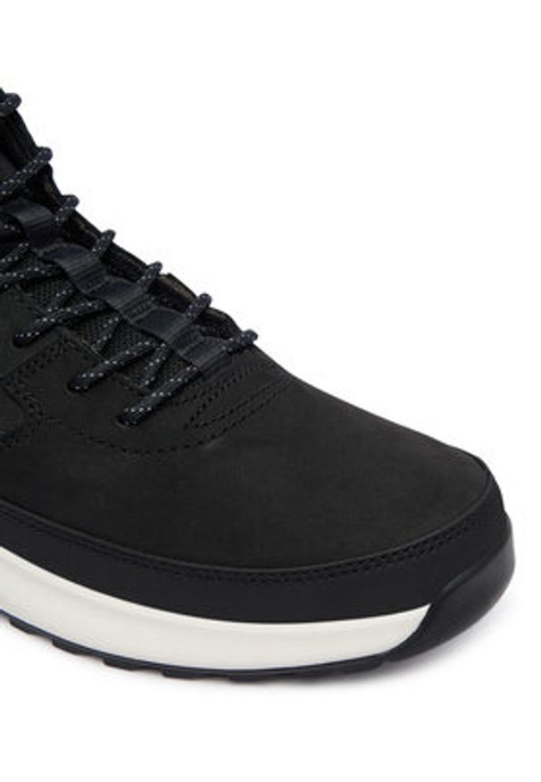 Helly Hansen Trekkingi Beckett Mid 12119_990 Czarny. Kolor: czarny. Materiał: nubuk, skóra. Sport: turystyka piesza