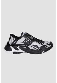 Dolce and Gabbana - DOLCE & GABBANA Czarne sneakersy Fast, Rozmiar 45. Kolor: czarny