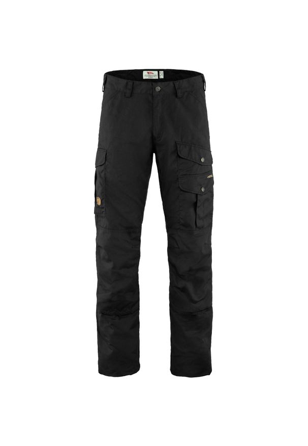 Fjällräven - Spodnie trekkingowe męskie Fjallraven Barents Pro. Kolor: szary, czarny, wielokolorowy. Sport: turystyka piesza