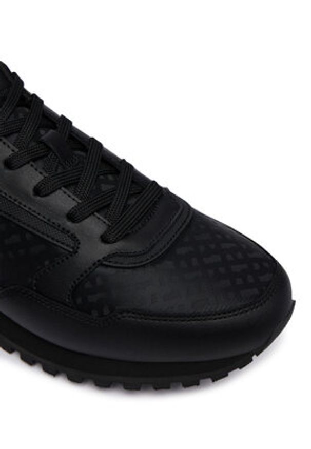 BOSS Sneakersy Parkour-L 50568574 Czarny. Kolor: czarny. Materiał: skóra