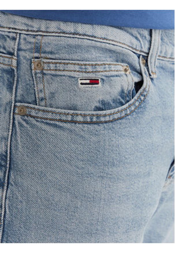 Tommy Jeans Jeansy Ryan DM0DM21024 Niebieski Slim Fit. Kolor: niebieski