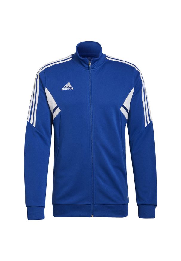 Adidas - Bluza męska adidas Condivo 22 Track Jacket. Kolor: biały, wielokolorowy, niebieski