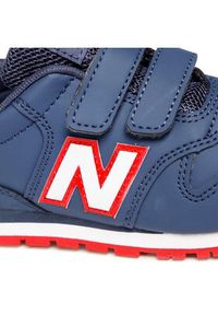 New Balance Sneakersy PV500NRT Granatowy. Kolor: niebieski. Materiał: skóra