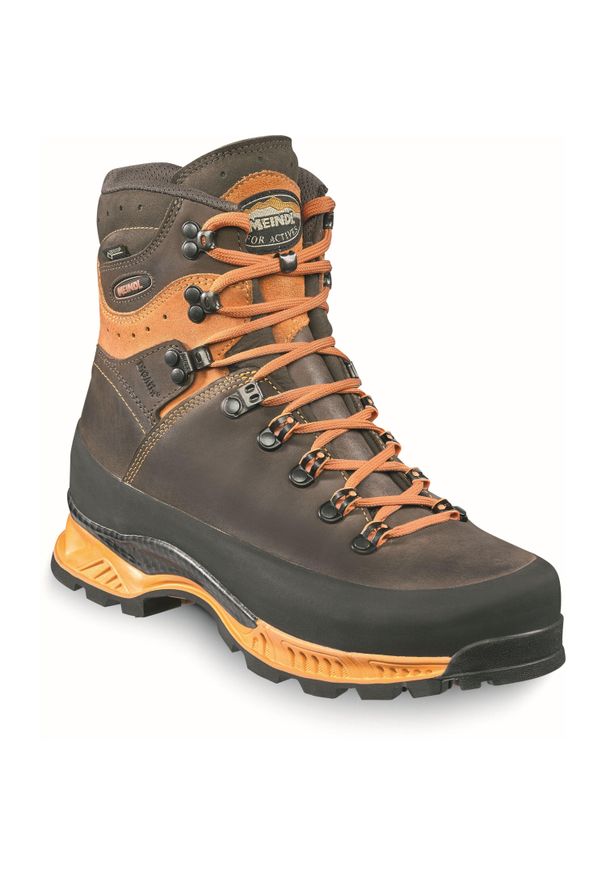 MEINDL - Buty trekkingowe Meindl Island MFS "rock". Kolor: wielokolorowy, brązowy, pomarańczowy. Sport: turystyka piesza