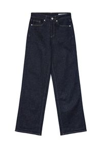 Vero Moda Jeansy Tessa 10297608 Granatowy Wide Leg. Kolor: niebieski