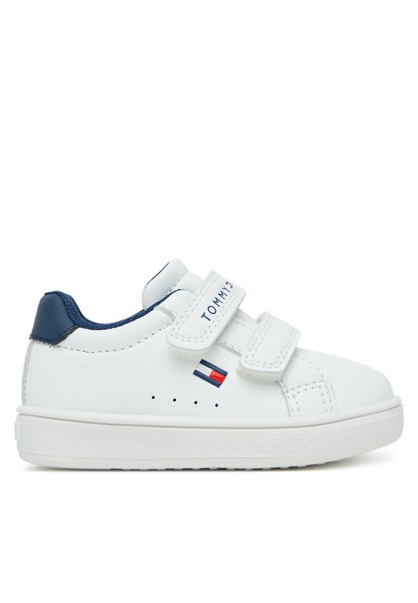 TOMMY HILFIGER - Sneakersy Tommy Hilfiger. Kolor: biały