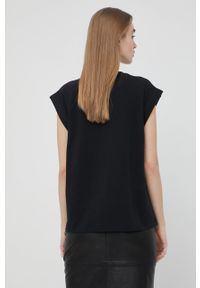 Notes du Nord t-shirt bawełniany kolor czarny. Kolor: czarny. Materiał: bawełna. Wzór: gładki #5